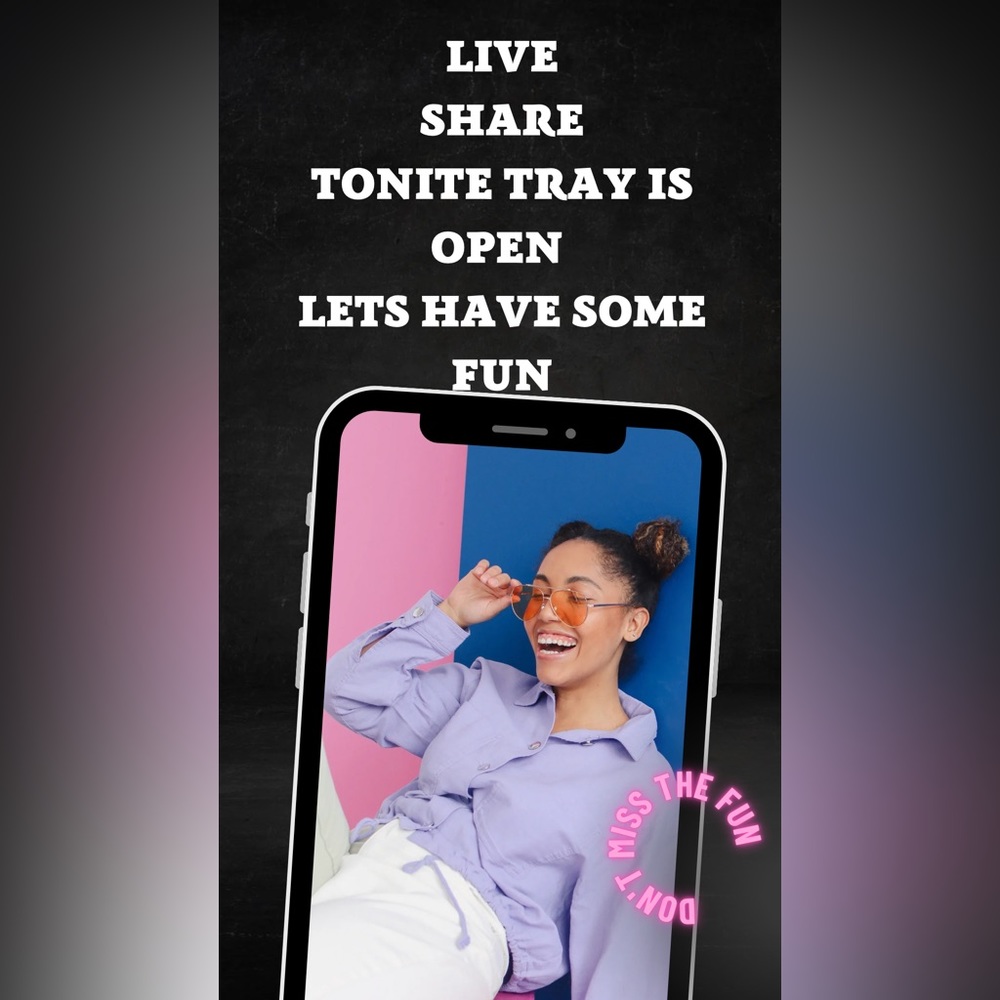 LIVE SHOW NOTIFICATION!!!! Please like this flyer to be notified when I go live - Picture 6 of 15